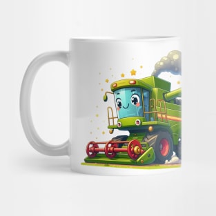 Cute Combine Harvester Mug